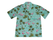 Load image into Gallery viewer, Flamingo Authentic Men&#39;s Hawaiian Shirt (100% Cotton Poplin)
