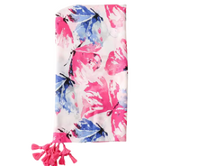 Load image into Gallery viewer, Springtime Pink and Blue Butterflies Soft Lightweight Scarf
