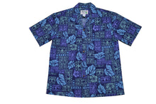 Load image into Gallery viewer, Men&#39;s Hawaiian Tapa Print Shirt (100% Cotton Poplin) 3 colors available
