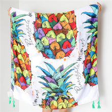 Load image into Gallery viewer, Colorful Pineapple Scarf
