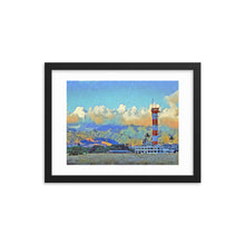 Load image into Gallery viewer, Ford Island, Pearl Harbor Hawaii Framed Poster - Anchor Designs Hawaii

