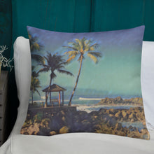 Load image into Gallery viewer, North Shore Oahu, Hawaii Premium Pillow
