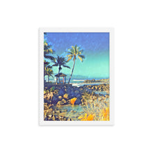 Load image into Gallery viewer, North Shore Oahu, Hawaii Framed poster
