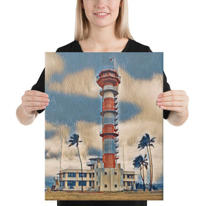 Ford Island Control Tower Canvas