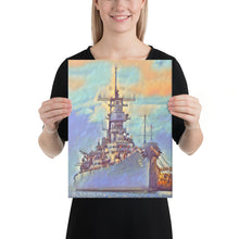 Load image into Gallery viewer, USS Missouri (BB-63) Battleship Canvas
