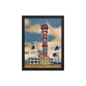 Ford Island Control Tower Framed poster