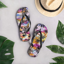 Load image into Gallery viewer, Sunset Palms Flip-Flops
